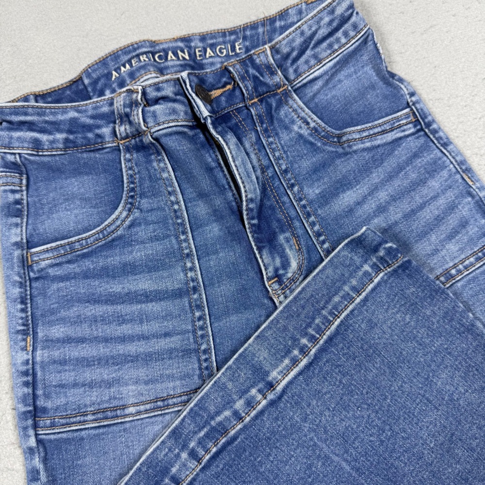 American Eagle Outfitters Women's Blue Flare Jeans